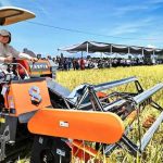 Presiden Prabowo Pimpin Panen Raya, Tegaskan Komitmen Ketahanan Pangan