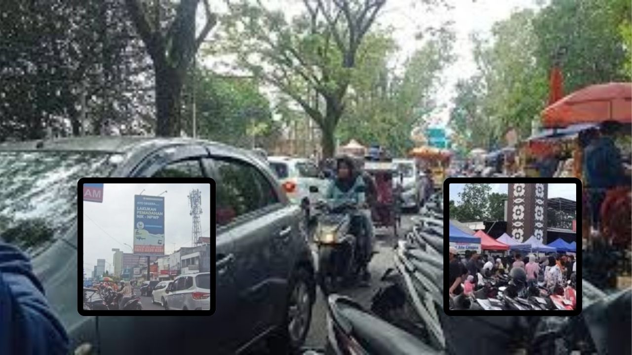 Parkir Liar Kota Tasikmalaya Menjamur Saat Ramadhan, Ganggu Aktivitas Ngabuburit