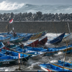 Gelombang 3,3 Meter Hantam Pesisir Cipatujah, Ratusan Perahu Nelayan Terombang-ambing